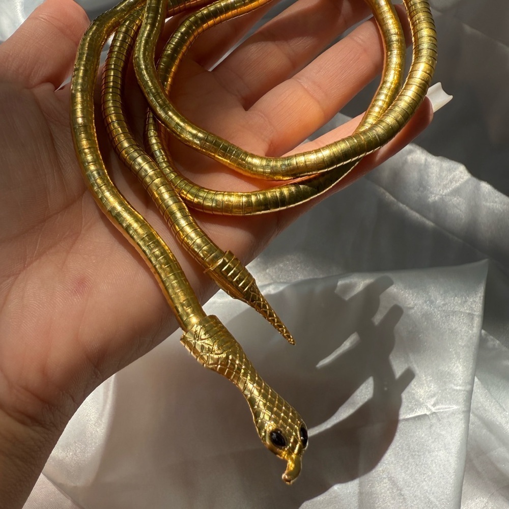 New Serpenti Gold Snack Necklace-Bracelet-Multifunctional